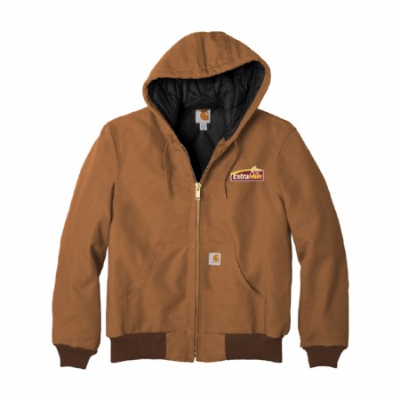 Carhartt Quilted-Flannel-Lined Duck Active Jac #2